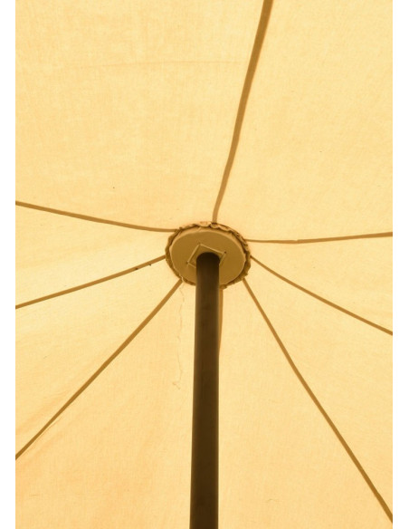 Medieval tent 5 x 5 m, natural white...
