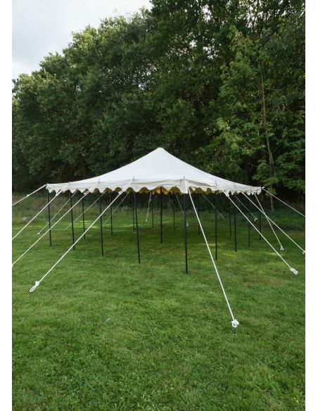 Medieval tent Herold 6 x 6 m. natural...