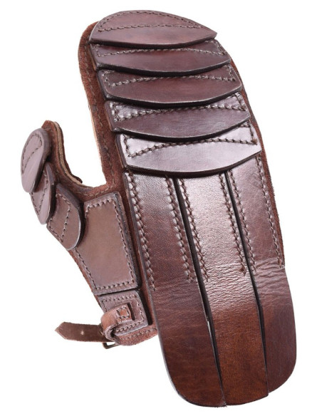 Padded leather mitt for fencing and...