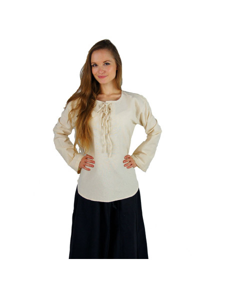 Medieval blouse model Tilda, natural...
