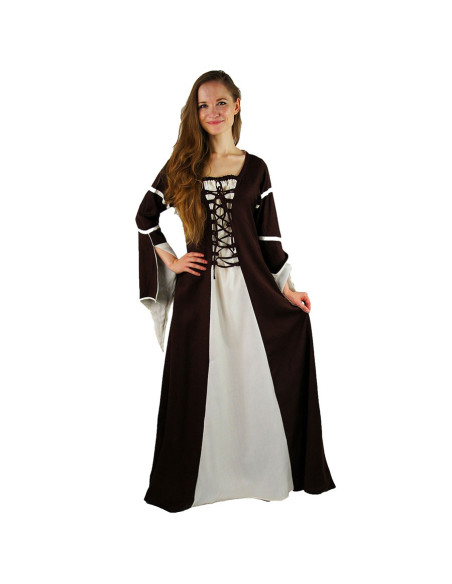 Medieval dress woman Larissa, natural... Medieval dress woman Larissa, natural...