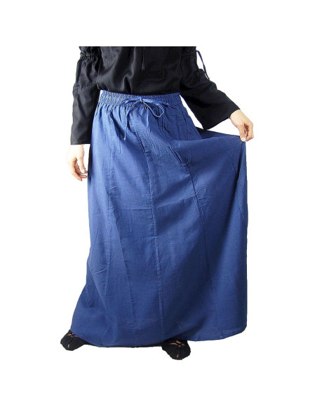 Medieval skirt Diana model, blue Medieval skirt Diana model, blue