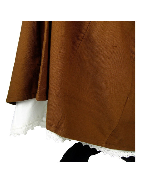 Manon petticoat with ruffles, natural...