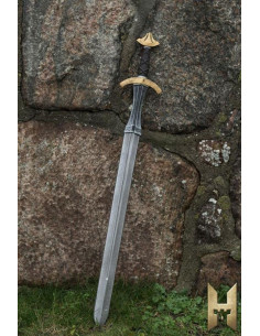 One-handed medieval sword Stronghold series, golden