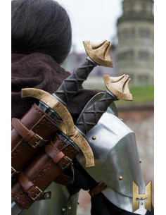 One-handed medieval sword Stronghold series, golden 2