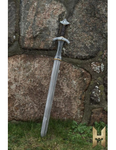 One-handed medieval sword Stronghold series, nickel
