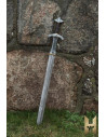 One-handed medieval sword Stronghold series, nickel