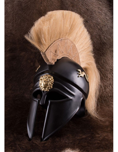 Italo-Corinthian helmet with plume, S...