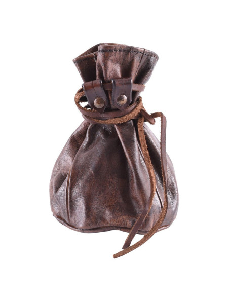 Large leather coin bag Large leather coin bag