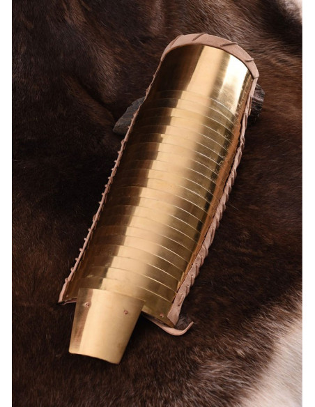 Roman articulated arm in brass, Manica Roman articulated arm in brass, Manica