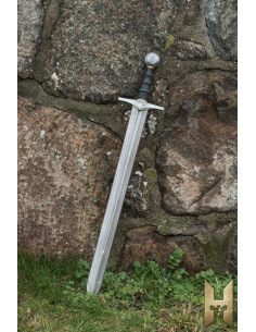 Stronghold series knight sword 87cm, metal color
