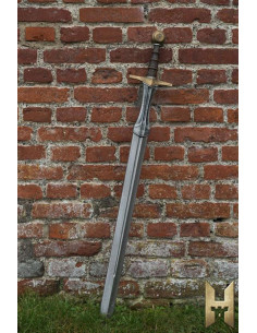 Stronghold series knight sword, golden