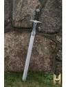 Stronghold series knight sword, metal color