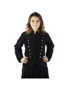 Captain Emilia pirate jacket, black
