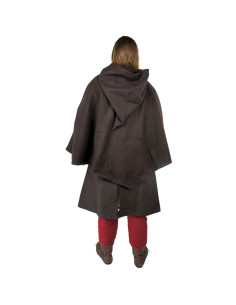 Viking Gugel Egill, dark brown wool 2