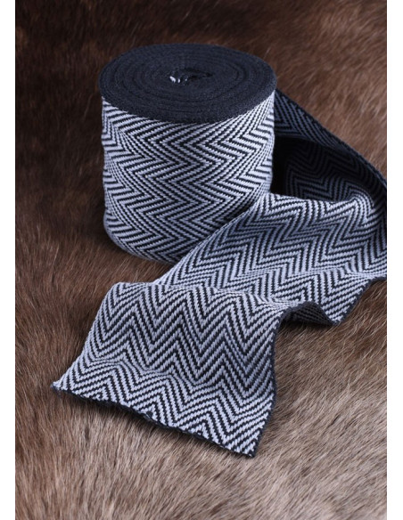 Viking Blue Knitted Leg Warmers