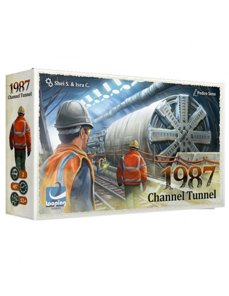 Board game Channel Tunnel 1987, in...