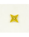 Metallic 4-pointed star for uniform