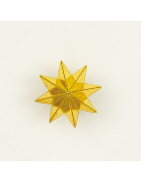 Metallic 8-pointed star for uniform