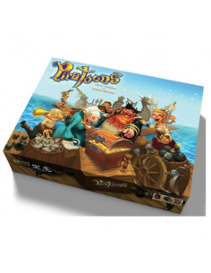 Board game Piratoons, in Spanish
