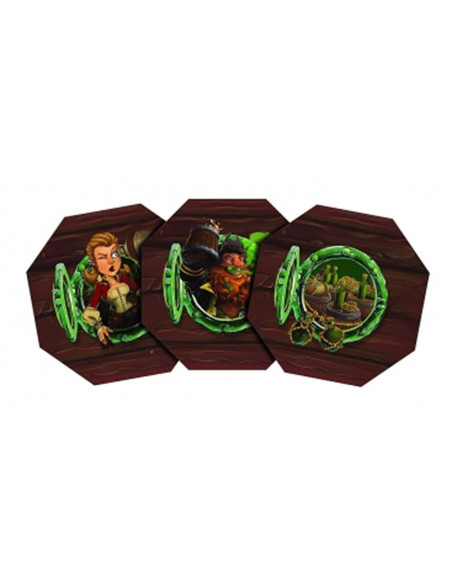 Board game Piratoons, in Spanish