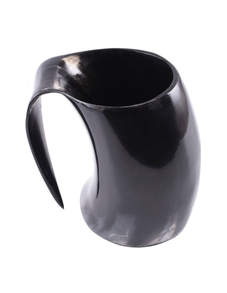 Viking beer mug on horn
