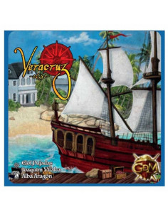 Board game Veracruz 1631, in Spanish