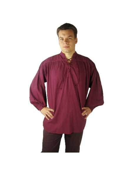 Friedrich medieval shirt with ties,...