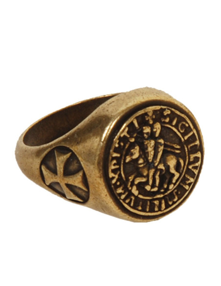 Bronze Knights Templar ring