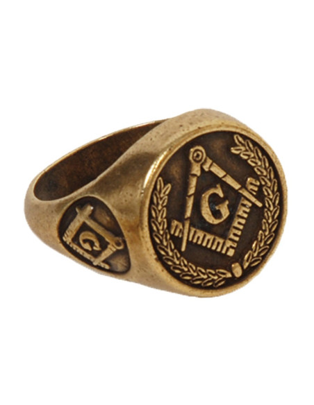 Masonry ring in bronze color Masonry ring in bronze color