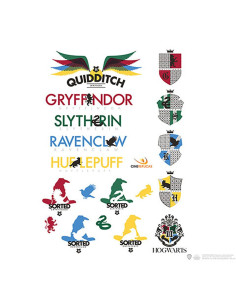 Set of 55 Harry Potter stickers 2