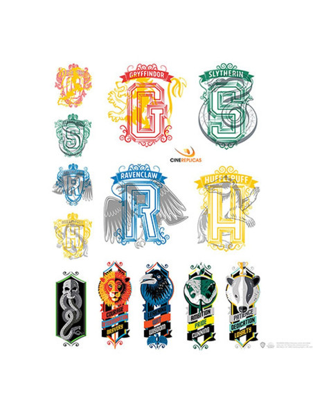 Set of 55 Harry Potter stickers