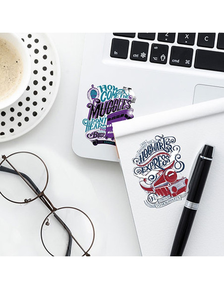 Set of 55 Harry Potter stickers