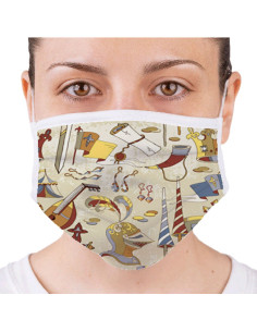 Approved Reusable Medieval Mask (for adults)
