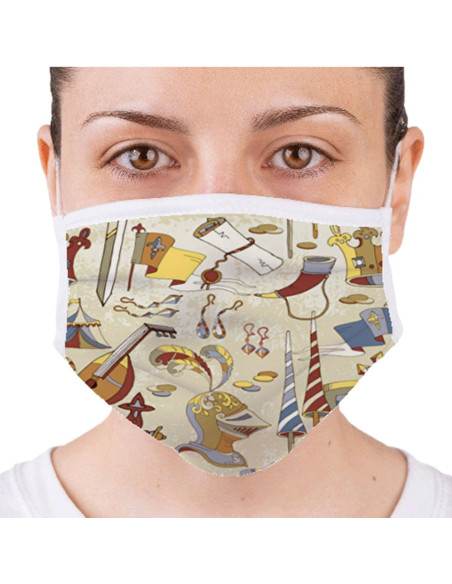 Approved Reusable Medieval Mask (for...