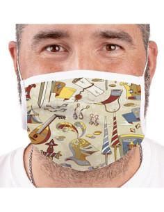 Approved Reusable Medieval Mask (for adults) 2