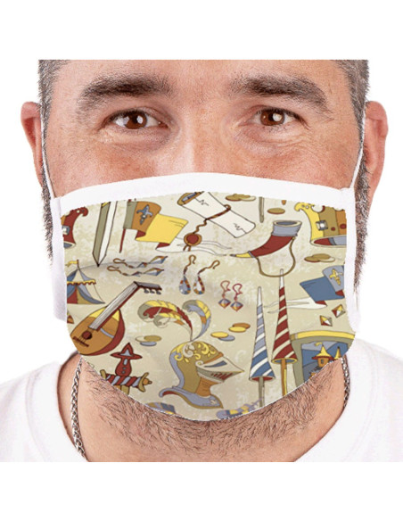 Approved Reusable Medieval Mask (for...