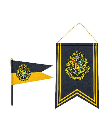 Harry Potter Hogwarts Banner and Flag Harry Potter Hogwarts Banner and Flag