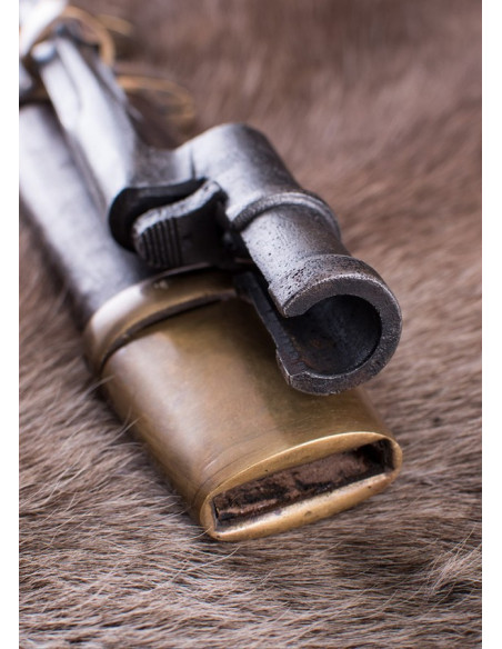 Aged Shashka saber, with bayonet