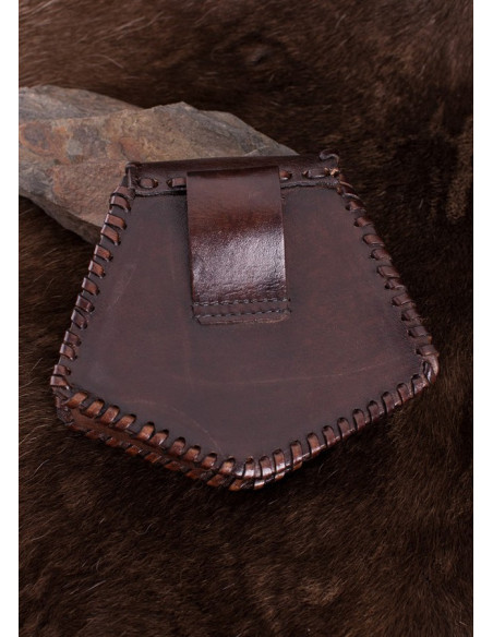 Leather bag with Celtic Cross