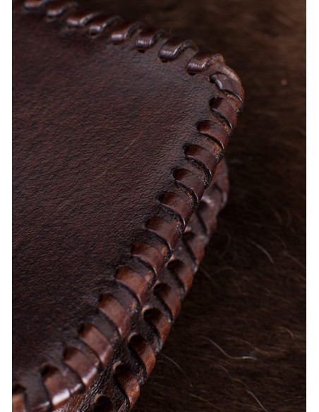 Leather bag with Celtic Cross