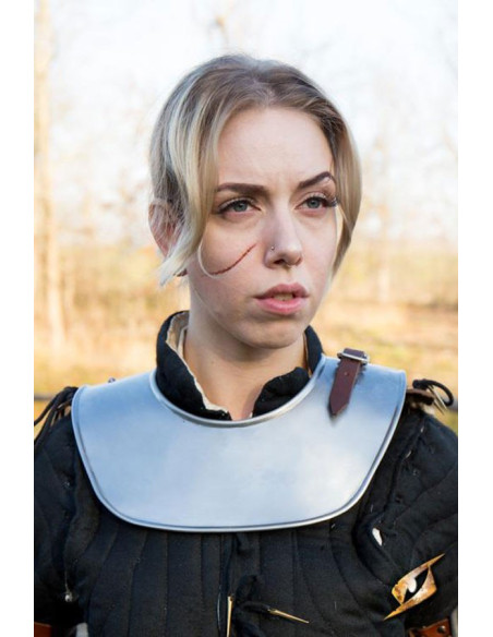 Full armor of medieval soldier