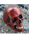 Medium red skull