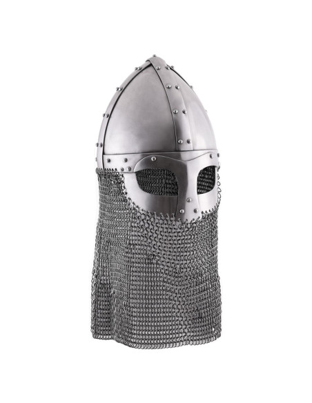 Vendel period chainmail helmet Vendel period chainmail helmet