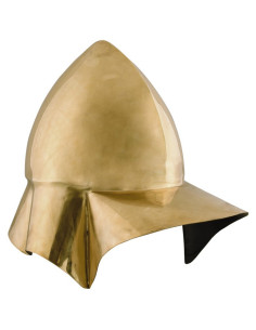 Boetian Greek helmet in brass, S. IV BC