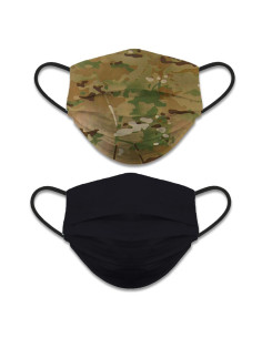 Reversible Face Attachment Level 3, Black Camo