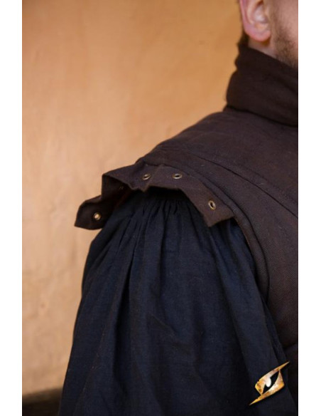 Sleeveless medieval warrior gambeson,...