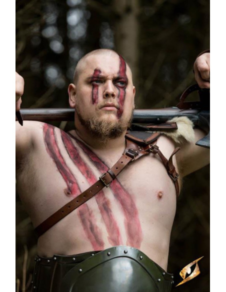 Metal wild pancera, polished finish