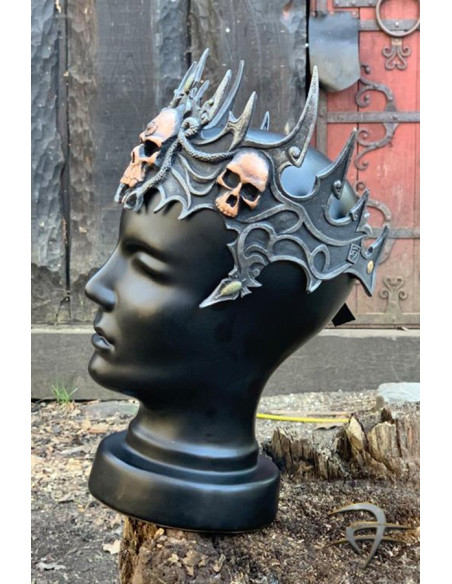 Necromancer Skull Headband