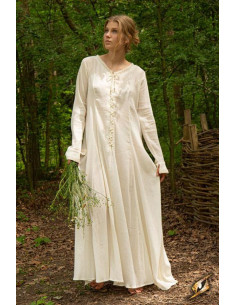 Isabel inner tunic, natural white color